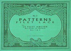 画像2:  Patterns Filet Lace From Collection  No.１・２・３・５・６　フィレレース図案集 5冊セット【＊大型商品/一律送料除外品】