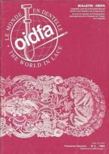 oidafa会報 1994年 No.4 ボビンレースとニードルレースの団体「オイダファ」の会報のバックナンバー