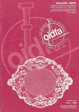 oidafa会報 1993年 No.4 ボビンレースとニードルレースの団体「オイダファ」の会報のバックナンバー