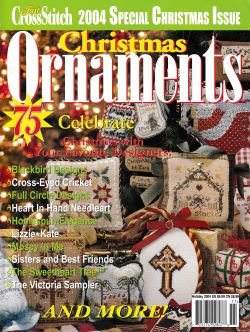 画像1: Just CrossStitch　Christmas Ornaments Issue　2004年　ジャストクロスステッチ・スペシャル・クリスマス・イシュー　クリスマス・オーナメント特集号
