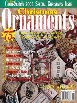 画像1: Just CrossStitch　Christmas Ornaments Issue　2003年　ジャストクロスステッチ・スペシャル・ホリディ・イシュー　クリスマス・オーナメント特集号