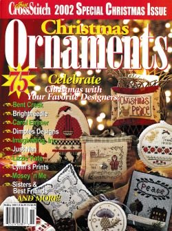 画像1: Just CrossStitch　Christmas Ornaments Issue　2002年　ジャストクロスステッチ・スペシャル・クリスマス・イシュー　クリスマス・オーナメント特集号