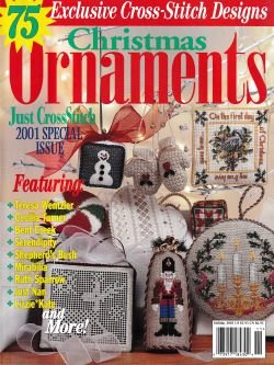 画像1: Just CrossStitch　Christmas Ornaments　Issue　2001年　ジャストクロスステッチ　2001スペシャル・イシュー　クリスマス・オーナメント特集号