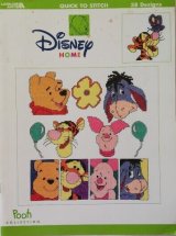 QUICK TO STITCH 38 Designs　くまのプーさんとなかまの38の図案集　DISNEY HOME Pooh COLLECTION 　ディズニーホーム　くまのプーさんコレクション