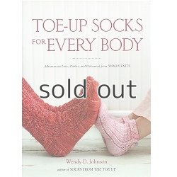 画像1: Toe-Up Socks for Every Body: Adventurous Lace, Cables, and Colorwork from Wendy Knits  手編み靴下の本