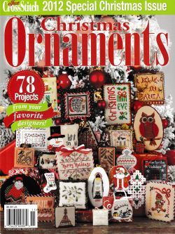 Just CrossStitch　Christmas Ornaments　2012年　ジャストクロスステッチ・スペシャル・クリスマス・イシュー　クリスマス・オーナメント特集号