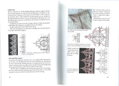 画像2: The Isham Samples and Other Linen Edgings: Book 2: Sixteenth and Seventeenth Century Bobbin Lace　アイシャムのサンプラーとその他エジング　16〜17世紀のボビンレース（２）